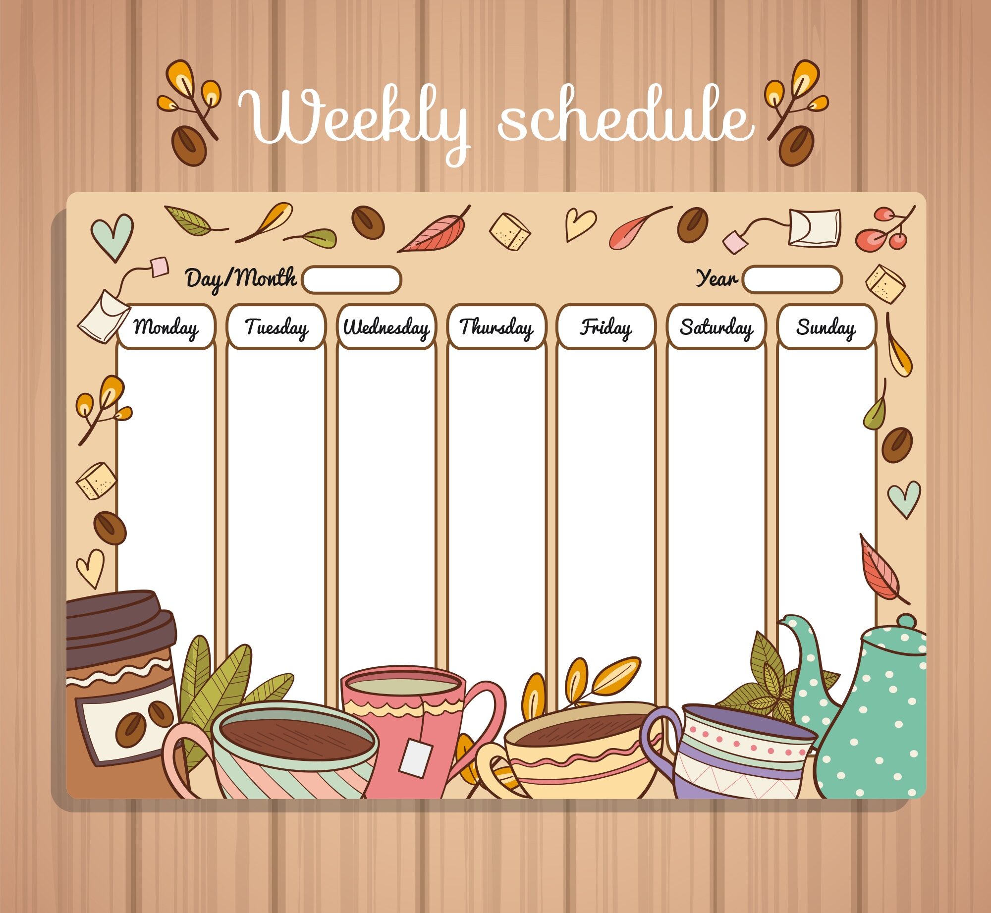 How to Craft a DIY Weekly Wellness Planner